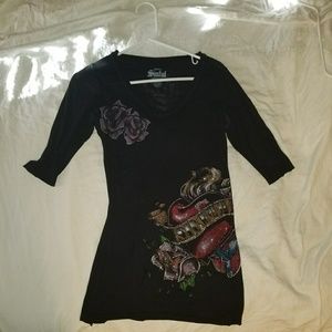 Sinful Sparkle Dress/long shirt